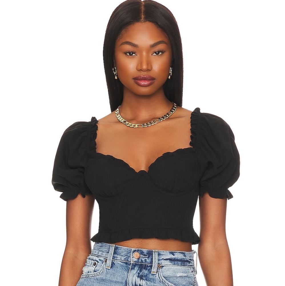 ASTR Feronia Crop Top Size XS